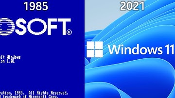 Windows Startup and Shutdown Sounds (1985 - 2021)