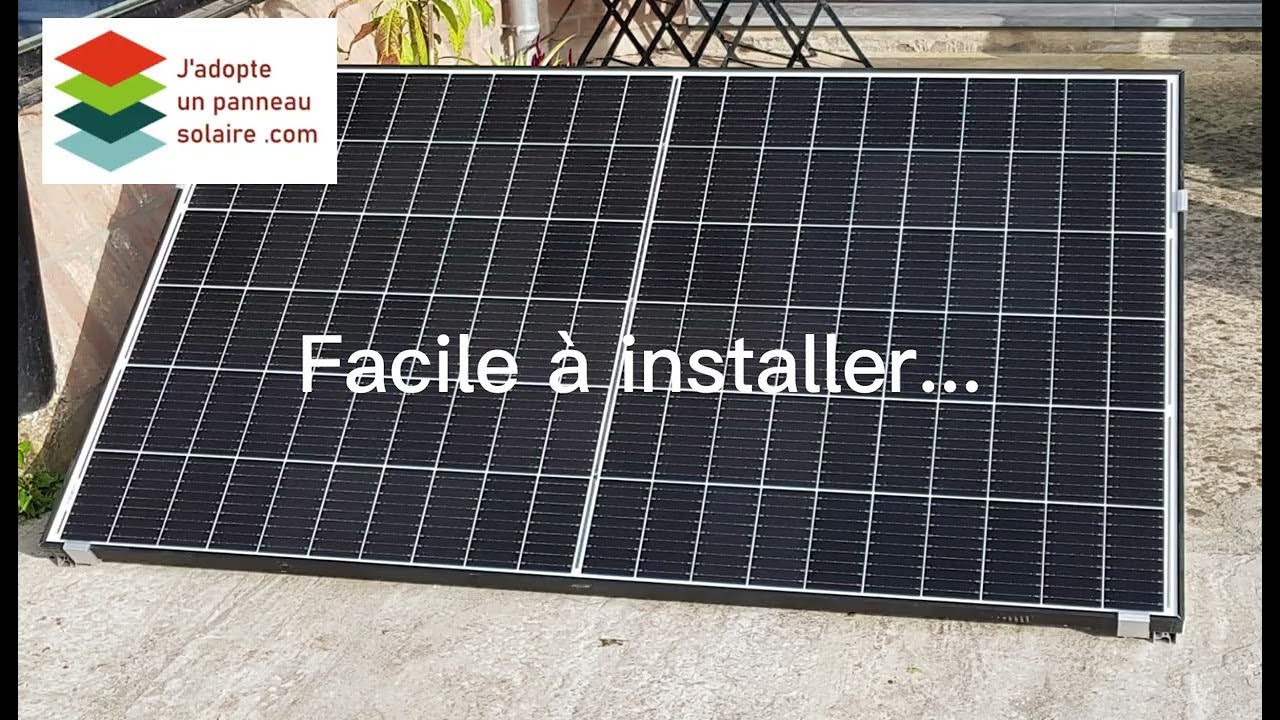 Installation kit solaire autonome 400W J