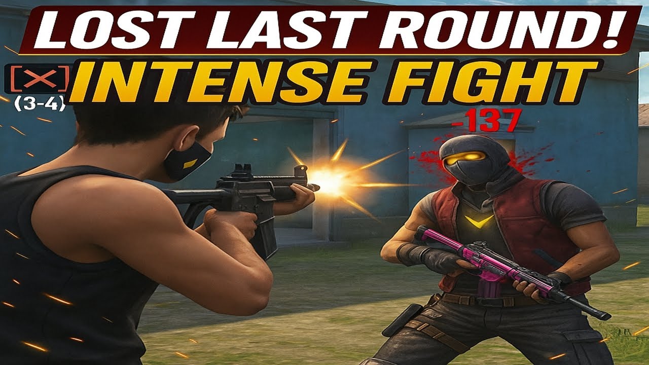 One Tap Fight LOST in Last Round 😱 | Intense Close Battle | Free Fire ...