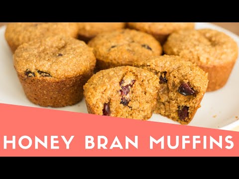 Honey Bran Muffins - Crust Club Recipe