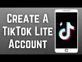 How To Create A TikTok Lite Account 2023 EASY How To Create A TikTok Lite Account 2023 EASY