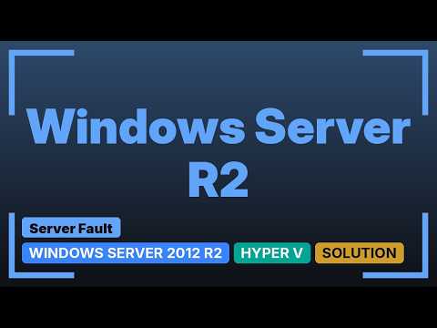 DevOps & SysAdmins: Windows server 2012 Hyper-v automatic action (2 Solutions!!)