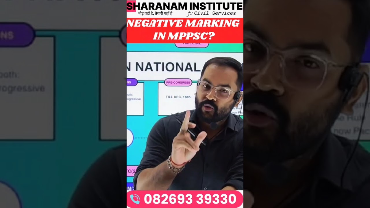 MPPSC PRE 2026 | Negative Marking? |  