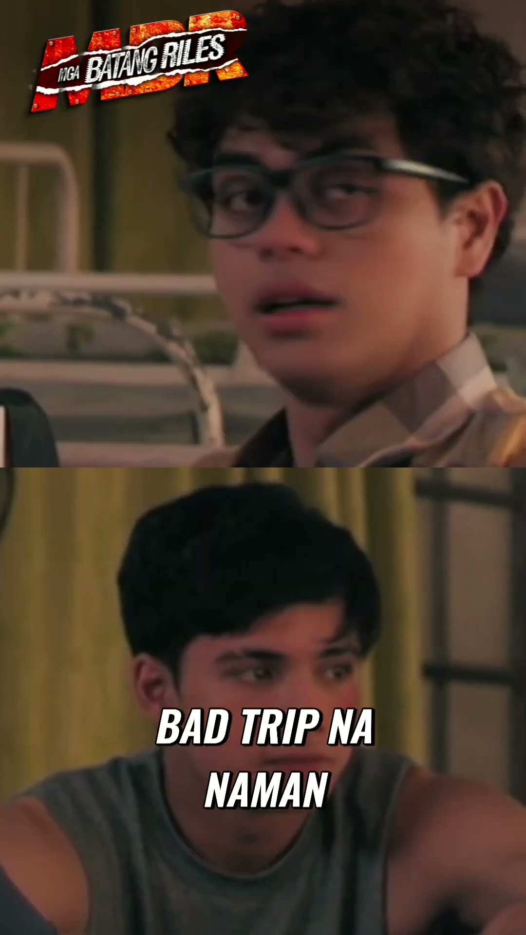 Ang aga-aga badtip agad #shorts | Mga Batang Riles