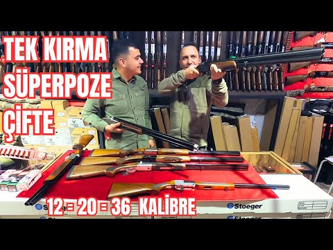 Yeni Tüfekler - Tek Ķırma - Çifte - Süperpoze - Hunting