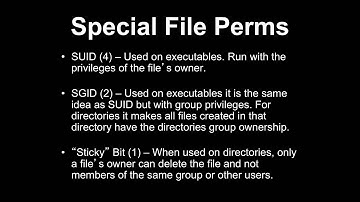 File Permissions in Linux