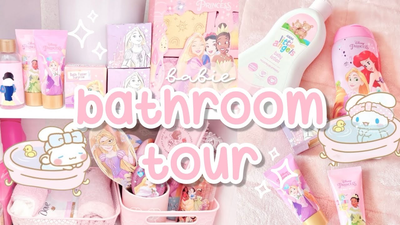 ꒰ sfw agere ꒱ my little bathroom tour ♡