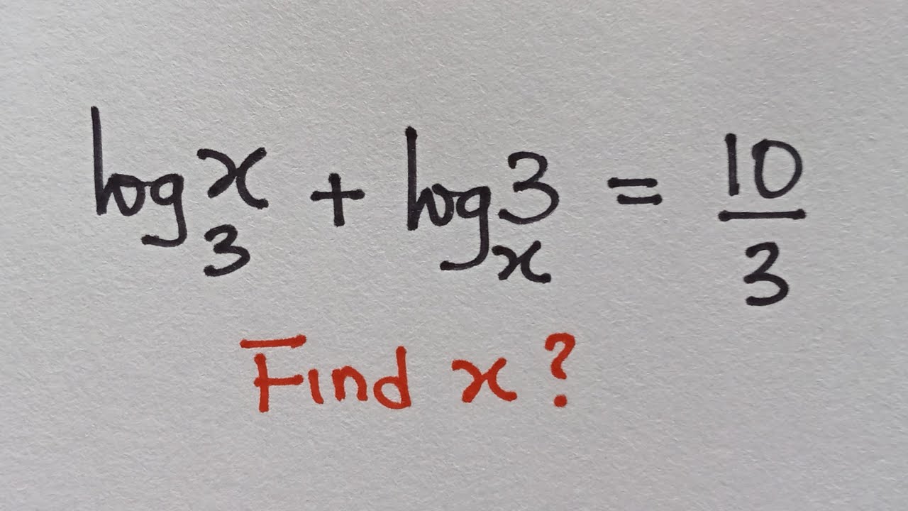 SAT Math: The Ultimate Guide to Solving Logarithmic Equations - YouTube