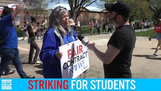 “Where’s the Money Going?”: 9,000 College Professors, Researchers Go on Strike
