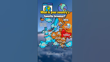 What is your country’s favorite browser? | ItaliaMapping #fypシ゚viral #mapping #mapper #geography