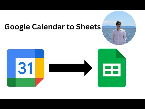 How to get events from Google Calendar to Google Sheets (FREE, NO CODE)