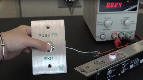 YLI Electronic | Touch Exit Button(Stainless) | LED conversion