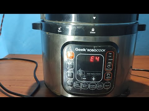 Geek robocook not working | How to claim warranty geek robocook | geek robocook E4 problem solving |