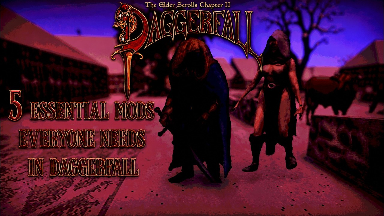 5 Essential Mods Everyone Needs In Daggerfall - YouTube