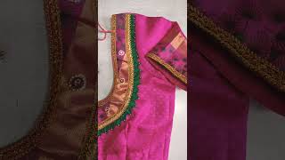 pattu saree blouse design model/#shorts