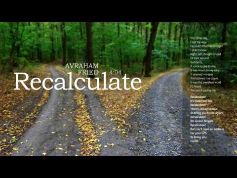 Recalculate | Avraham Fried