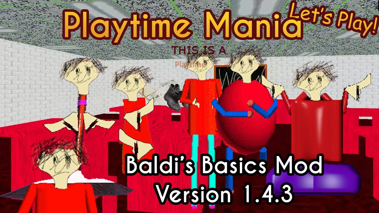 Baldi basics mania chaos edition by Baldi89989