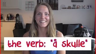 Norwegian Verb: "Å skulle". Important verb to know!