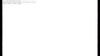 Assignment 1 via Terminal Window