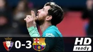 Osasuna 0-3 FC Barcelona 10/12/2016 La Liga 2016-2017 Goals HD by Alejazoo 243 views 7 years ago 4 minutes, 27 seconds