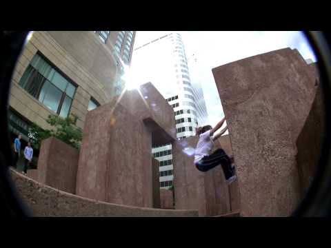 Female Parkour - Carolynn Grigsby - 2009 Sampler