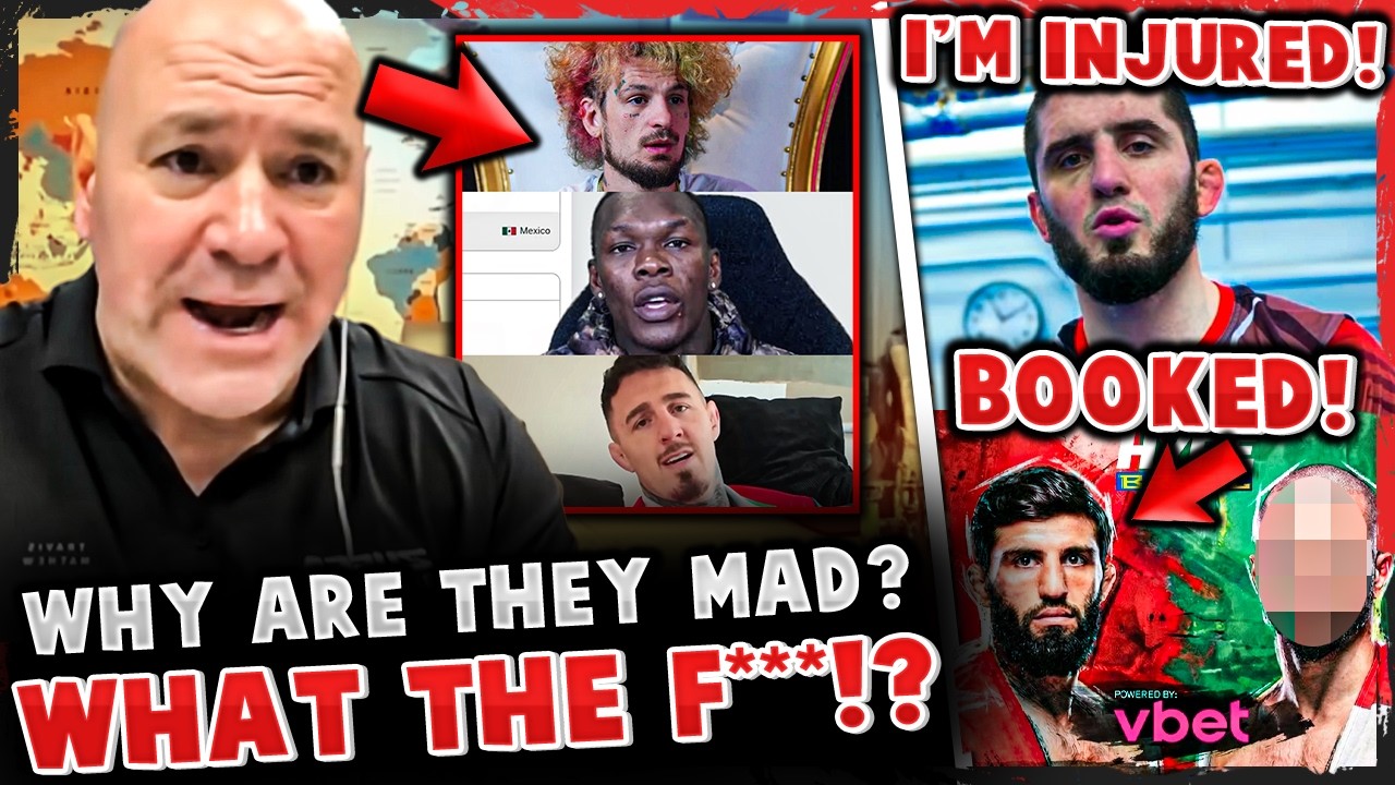 Dana White RESPONDS to BACKLASH from UFC FIGHTERS! Arman Tsarukyan BOOKED! Islam Makhachev INJURED!