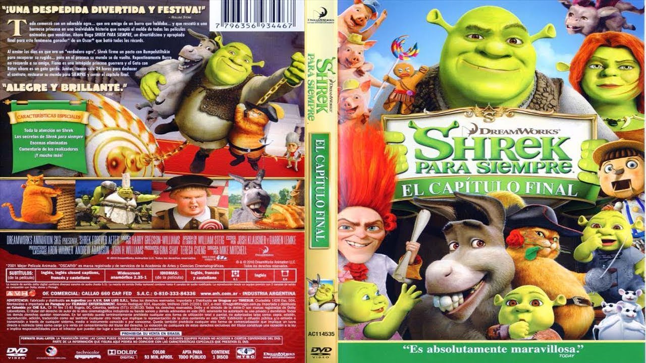 Opening Shrek Forever After 10 Dvd Youtube