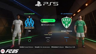 Olympique de Marseille x Saint Étienne - EA FC 25 (4K 60fps) PS5