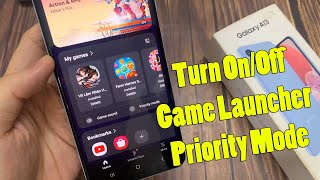 Samsung Galaxy A13: How to Turn On/Off Game Launcher Priority Mode screenshot 4