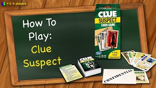 How to play Clue Suspect Card Game screenshot 3