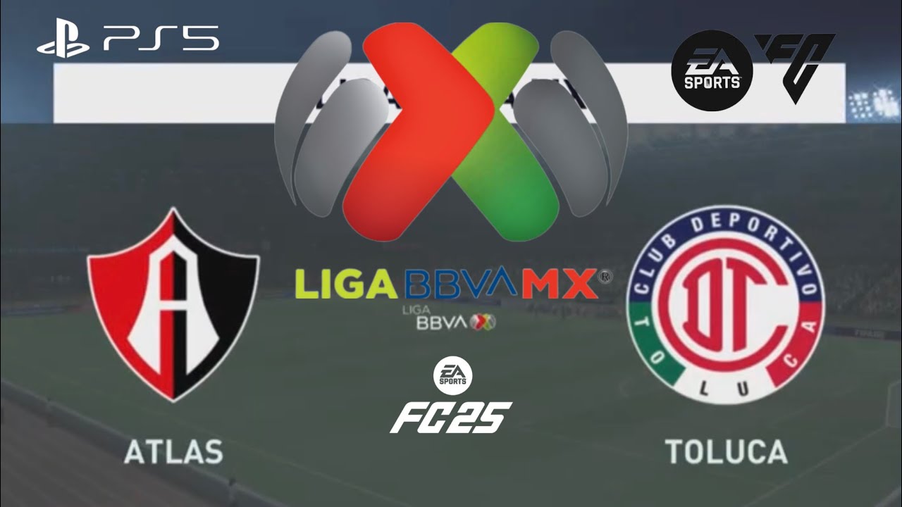 LIGA BBVA MX Atlas Vs Toluca - YouTube