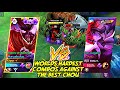 MASTERING THE WORLD'S HARDEST HAYABUSA COMBOS TO DEFEAT THE BEST CHOU! | MOBILE LEGENDS