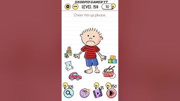 Brain Test Tricky Puzzles Level 156-160 | Gameplay Walkthrough | Levels Solution | Sxorpio Gamer YT