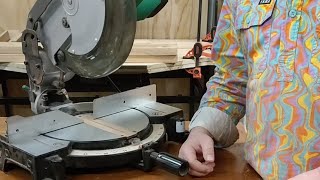 How To Make A Zero Clearance Throat Plate For Your Mitre Saw From A Piece Of Scrap