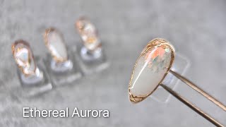 Easy Ethereal Aurora Nails | Step by step tutorial 