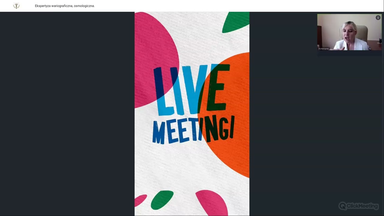 Ekspertyza wariograficzna osmologiczna.