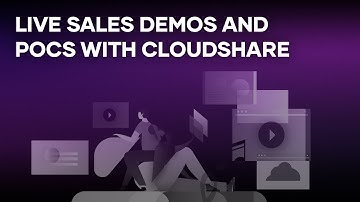 CloudShare Sales Demos and POCs