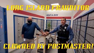 Frauditor is Clowned by Postmaster & Police Called HAHAHA!