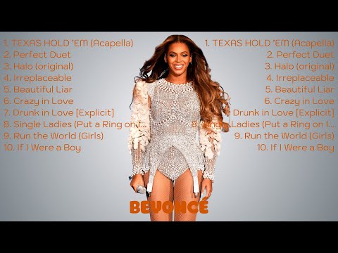 🌿 Beyoncé 🌿 ~ Greatest Hits Full Album ~ Playlist 2024 🌿 - YouTube