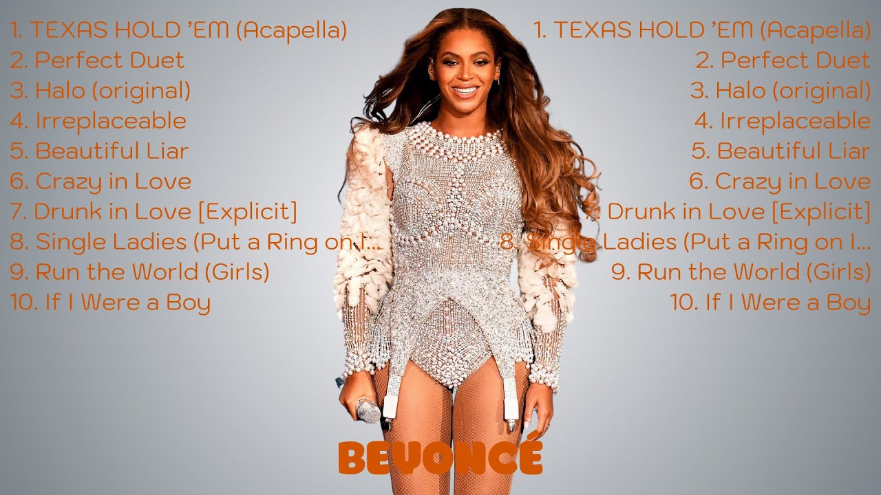 🌿 Beyoncé 🌿 ~ Greatest Hits Full Album ~ Playlist 2024 🌿 - YouTube