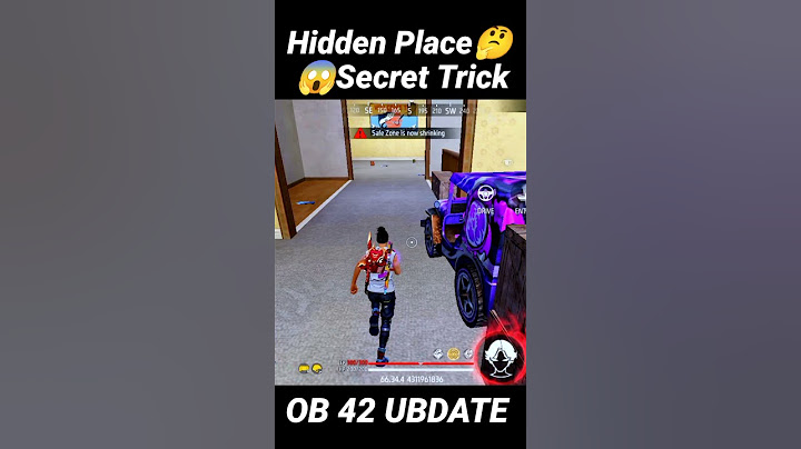 💯Peak Hidden Place  🤫Secret trick  👆comment up  🇮🇳free fire tricks