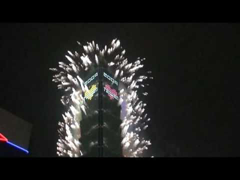 (My HDV Live) 2009 TAIPEI 101 Firework Show (2009 台北101 跨年煙火秀)