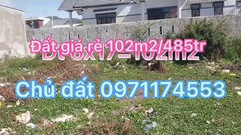 BÁN LÔ ĐẤT ĐẦU TƯ SINH LỜI 102M2 TỌA LẠC CUỐI ĐƯỜNG ĐINH ĐỨC THIỆN BÌNH CHÁNH | BÁN ĐẤT BÌNH CHÁNH