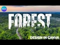 5 Canva Secrets to Create AMAZING Forest Text Effects