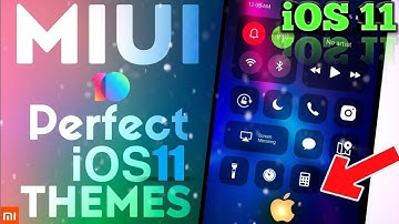 FULL🤤iOS 11 Best Theme for MIUI10 ! iOS THEME for MIUI | MIUI 10 Perfect iOS Theme | REDMI Y1