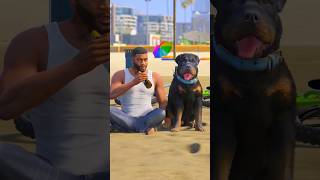 GTA V FRANKLIN DOG CHOP ON HULK SHARK #shorts | Maheshwar Gamerz