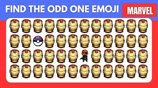 Find the ODD One Out | Marvel Emoji Quiz | Easy, Medium, Hard