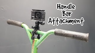 How To Use Action Cam Handle Bar Attachments,Motorbike,Bicycle,Scooter etc.