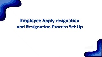 Apply Resignation, Resignation Process & Setup in Myflowsoft | HRMS User Manual