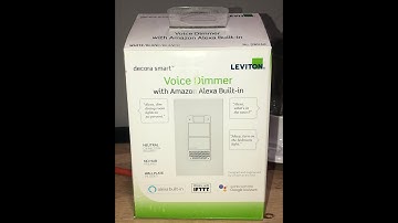 DWVAA- Install and Review of Leviton Decora Wi-Fi Switch with Voice Dimmer with Alexa model DWVAA